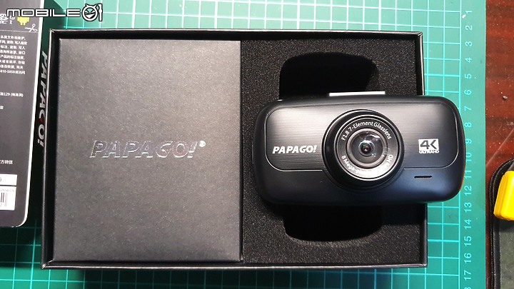 簡易開箱 PAPAGO! S36 4K 行車記錄器 IMX317 2160P30