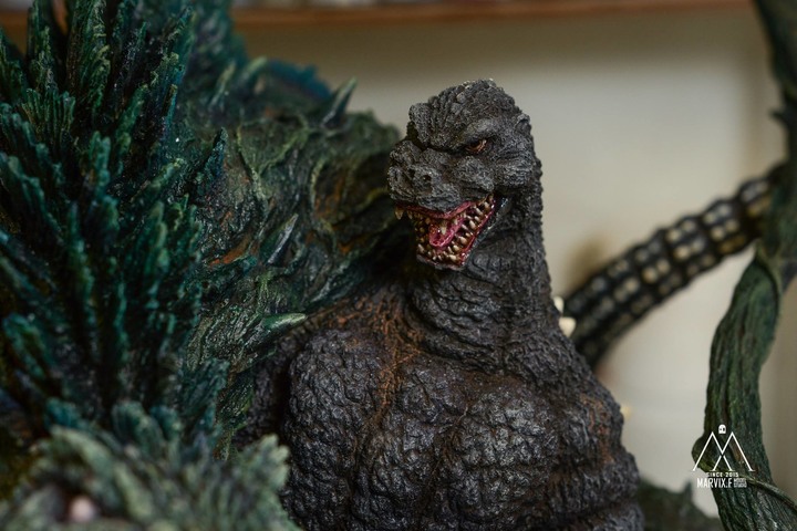 Marvix.F Model Studio 匠心之作 - T's Facto GODZILLA vs BIOLLANTE (哥吉拉vs碧奧蘭蒂)