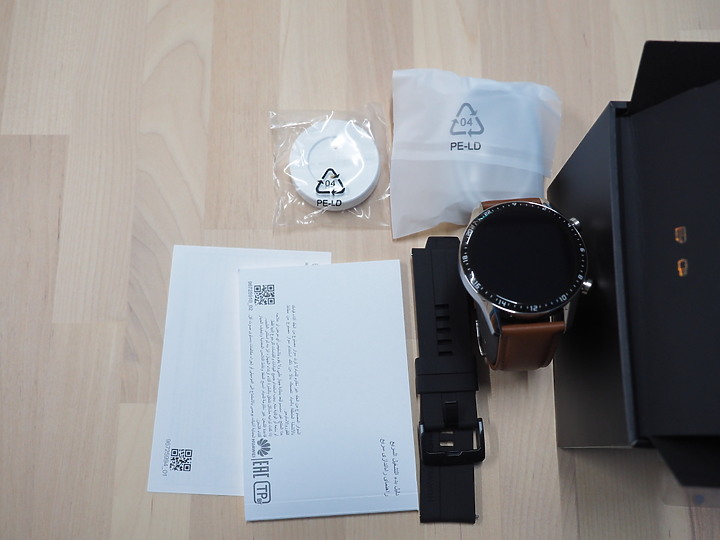 HUAWEI WATCH GT2 華為智慧手錶開箱與IOS使用心得
