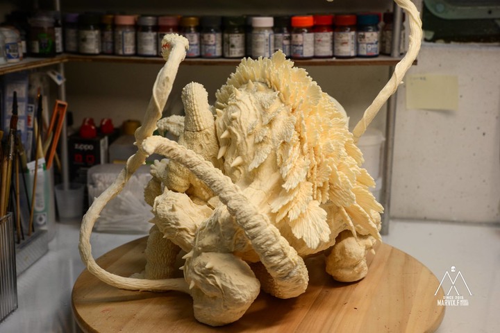 Marvix.F Model Studio 匠心之作 - T's Facto GODZILLA vs BIOLLANTE (哥吉拉vs碧奧蘭蒂)
