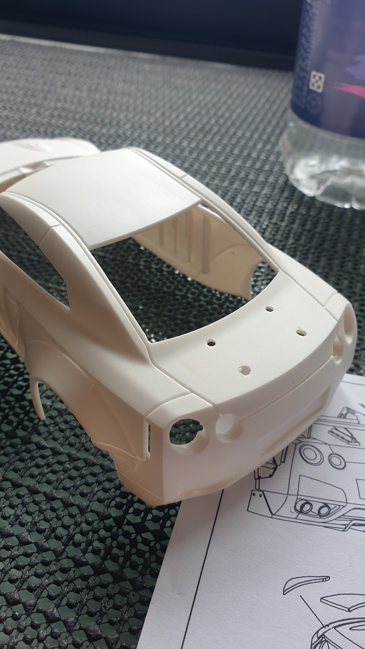 Mini-z 車殼心血製作心得(1/28搖控車殼皆適用)