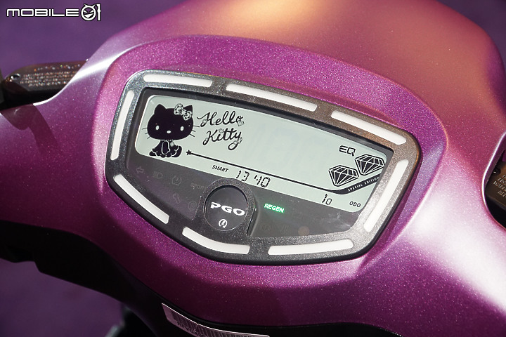 【採訪】PGO Ur1 Hello Kitty 版限量一千台上市！科技、優雅又俏皮！