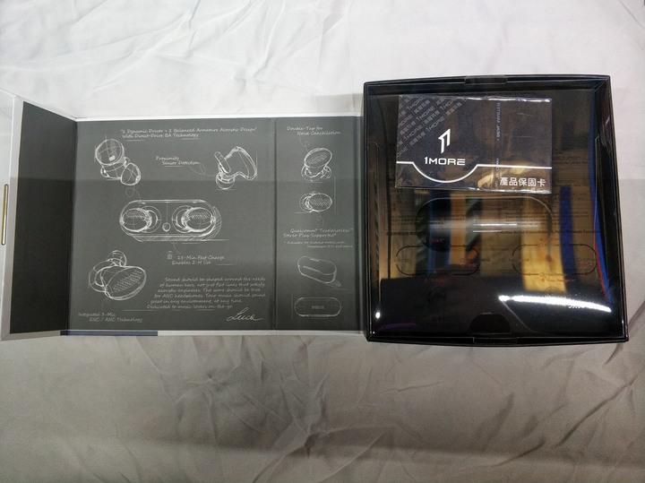 1MORE 真無線降噪耳機開箱文及使用心得