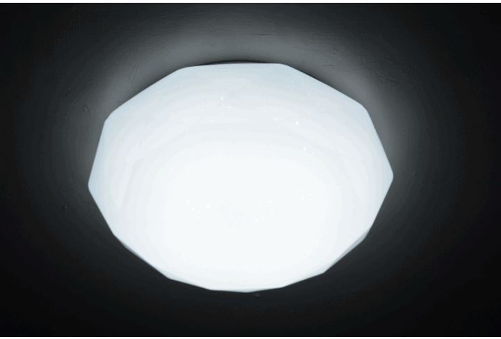 開箱 LED 20W星鑽吸頂燈 LED燈泡 ... 小宅小改造 旭光 輕鬆升級家中照明