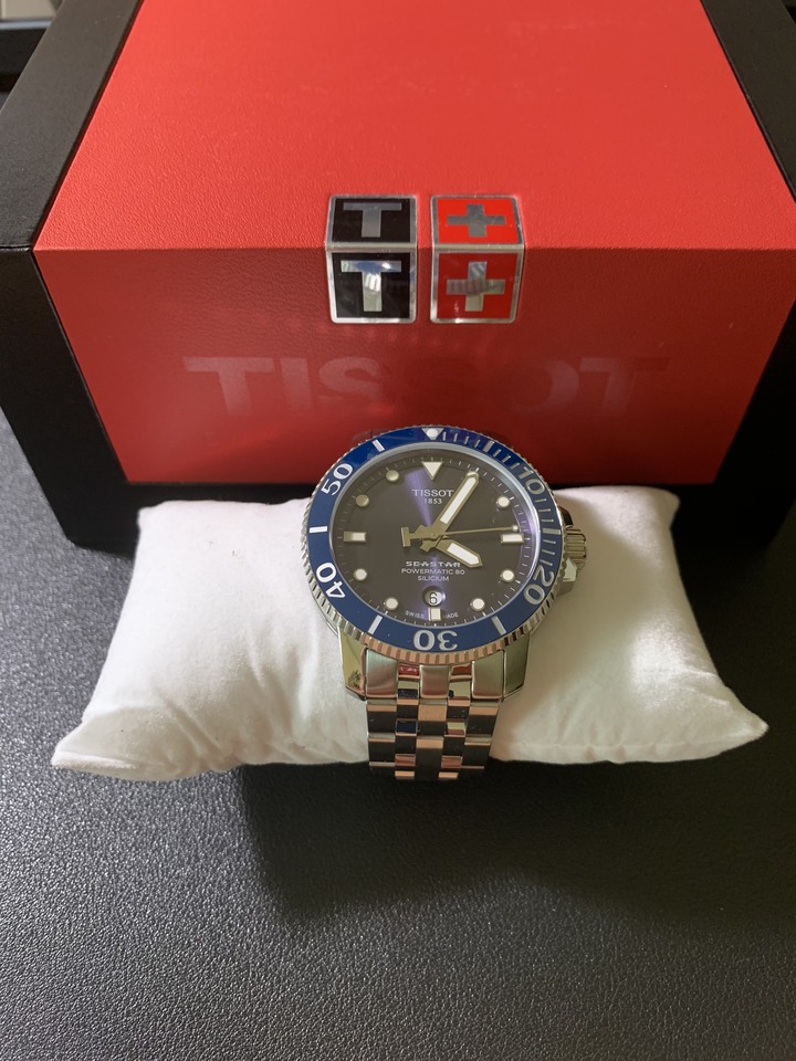 簡單開箱- TISSOT SEASTAR 1000 POWERMATIC 80 SILICIUM