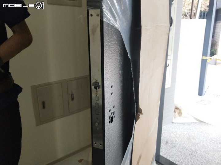 輕裝潢的第一個項目:電子鎖的安裝實績