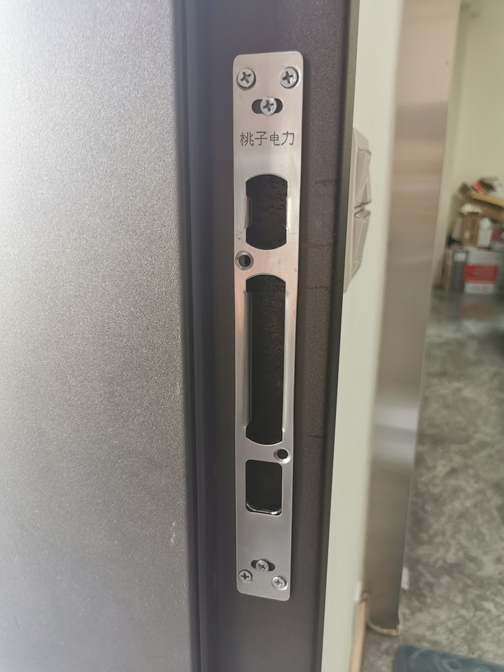 【開箱】指紋電子鎖 萬元內推薦 桃子電力-簡約款