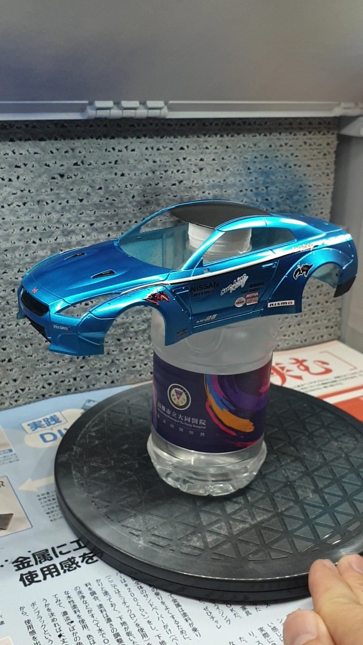 Mini-z 車殼心血製作心得(1/28搖控車殼皆適用)