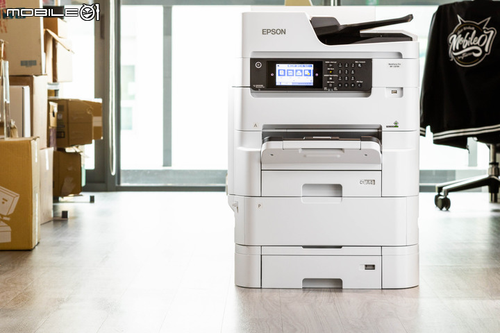 Epson WorkForce Pro WF-C879R 大型彩噴事務機實測 列印速度直追雷射印表機