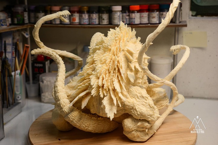Marvix.F Model Studio 匠心之作 - T's Facto GODZILLA vs BIOLLANTE (哥吉拉vs碧奧蘭蒂)