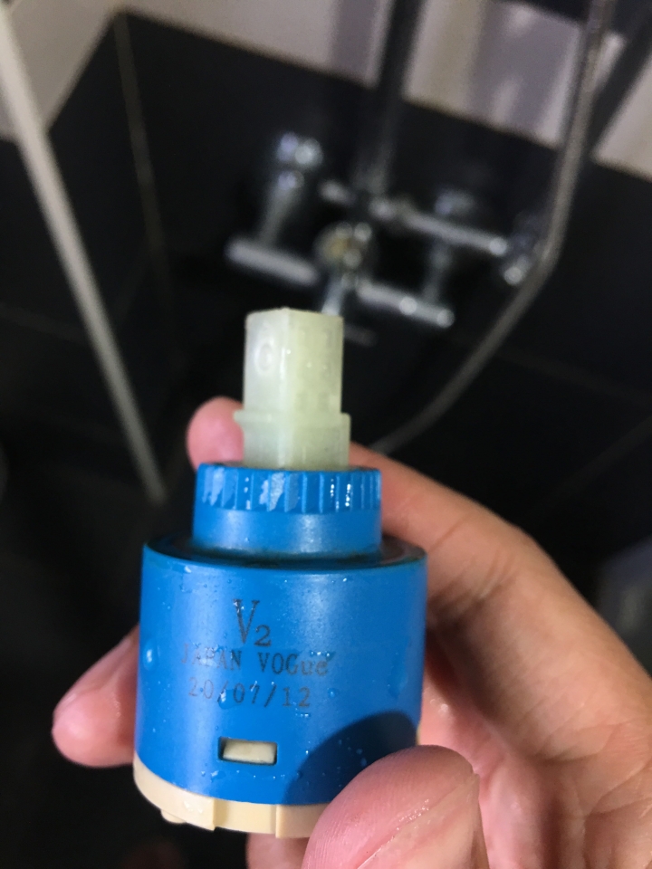 混合型水龍頭水出不來