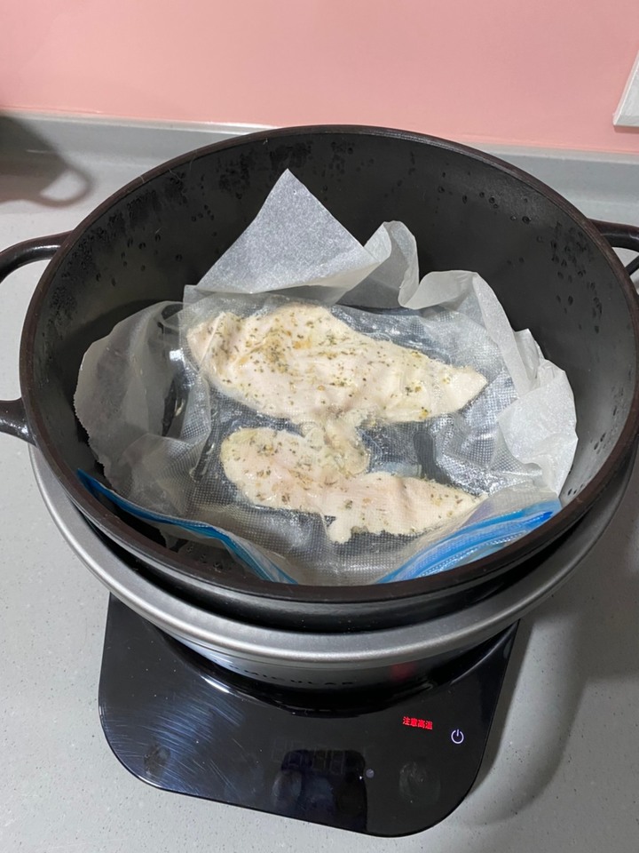 用vermicular IH 鑄鐵鍋做舒肥料理