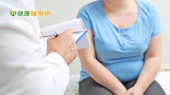 點我看大圖 婦女以為中年發福沒想到竟是卵巢癌來報到