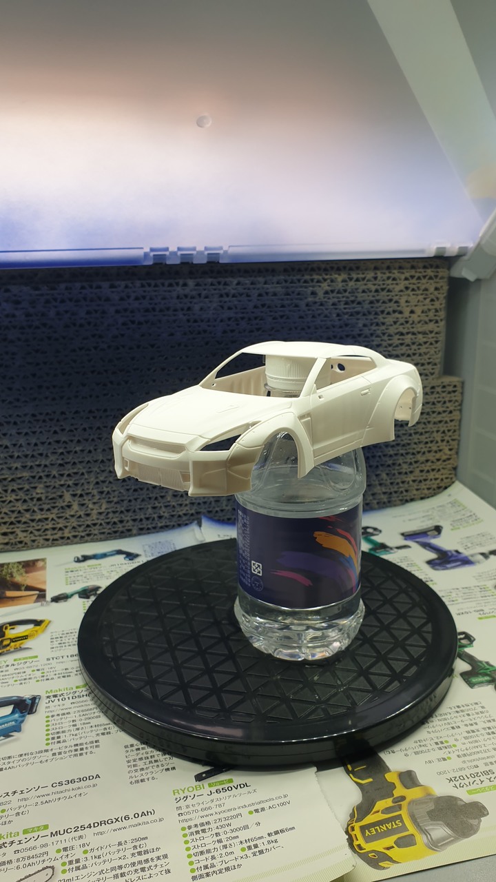 Mini-z 車殼心血製作心得(1/28搖控車殼皆適用)