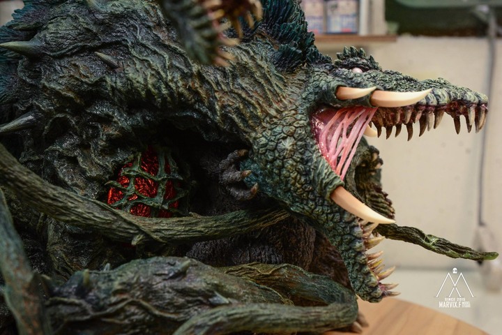 Marvix.F Model Studio 匠心之作 - T's Facto GODZILLA vs BIOLLANTE (哥吉拉vs碧奧蘭蒂)