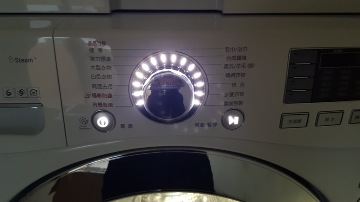 LG WD-S18VBW 洗衣機,WR-90TW烘衣機開箱