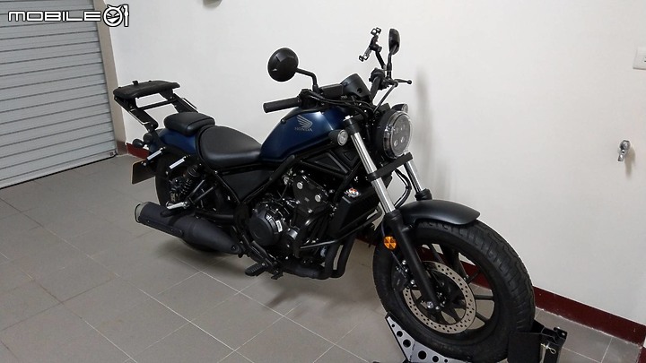 Rebel 500活動尾箱架,全球首發