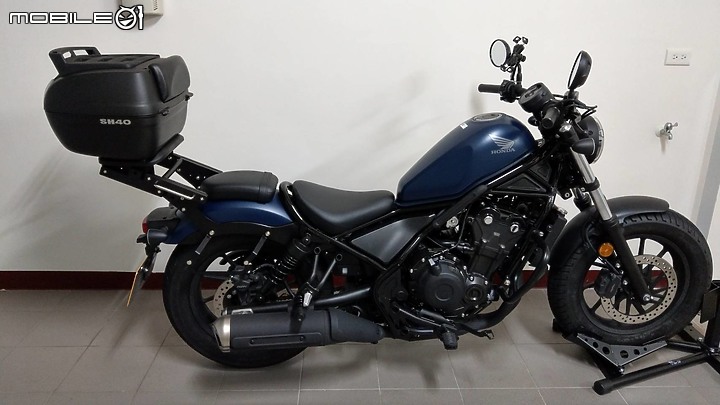 Rebel 500活動尾箱架,全球首發