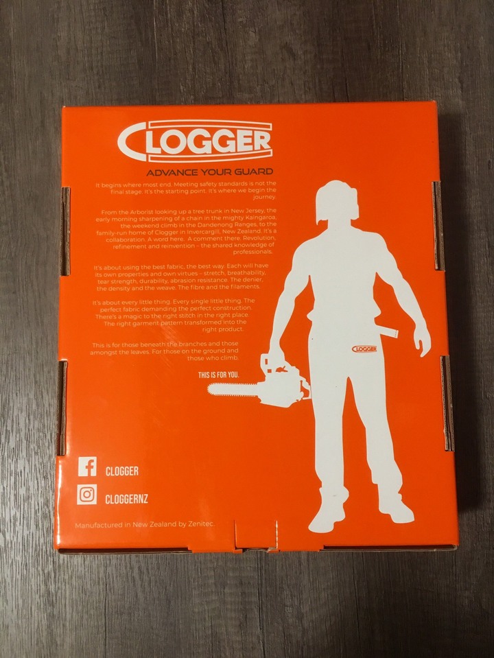Clogger zero gen2 鏈鋸防護褲開箱