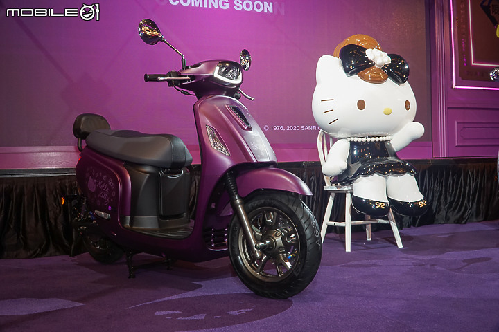 【採訪】PGO Ur1 Hello Kitty 版限量一千台上市！科技、優雅又俏皮！