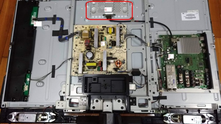 2009 年 SONY 40V5500 白畫面維修