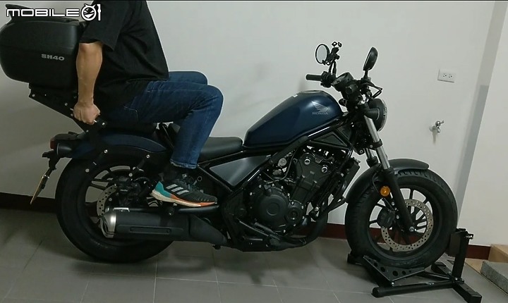 Rebel 500活動尾箱架,全球首發
