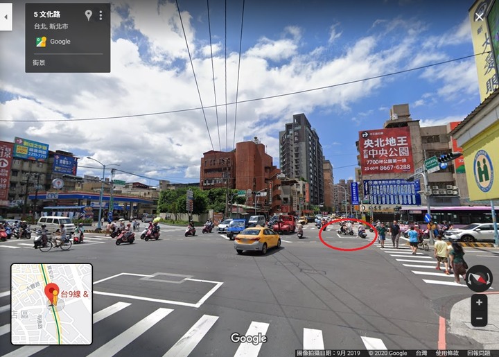 十字路口回轉問題詢問