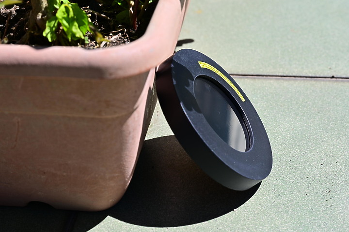 D6、Z6、Z50、P1000的比較後，決定以Z50+1.4X+200-500mm+小紅太陽濾鏡拍日環食。