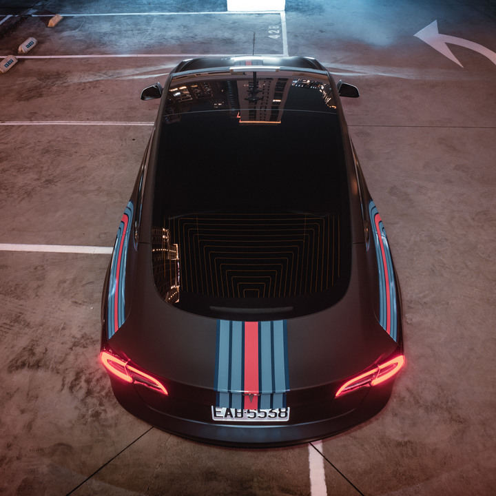 [心得] Model3 & Keyfob Martini Racing Team 塗裝