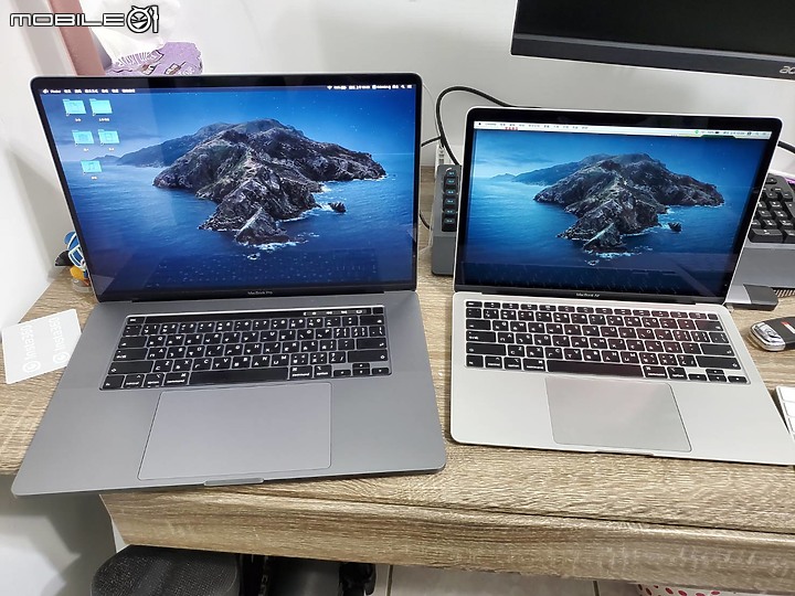 2020 Macbook Air i5版開箱與簡易感想 (對比MBP16)