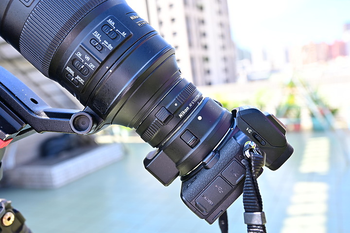 D6、Z6、Z50、P1000的比較後，決定以Z50+1.4X+200-500mm+小紅太陽濾鏡拍日環食。