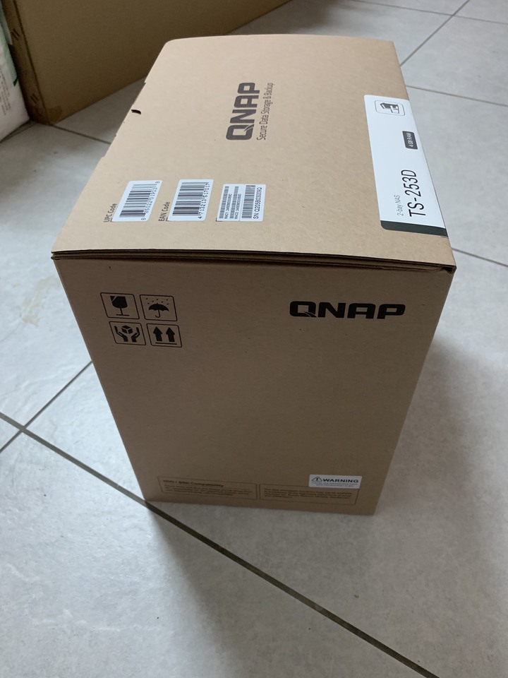 QNAP TS-253D-4G 入手開箱 (已退貨)