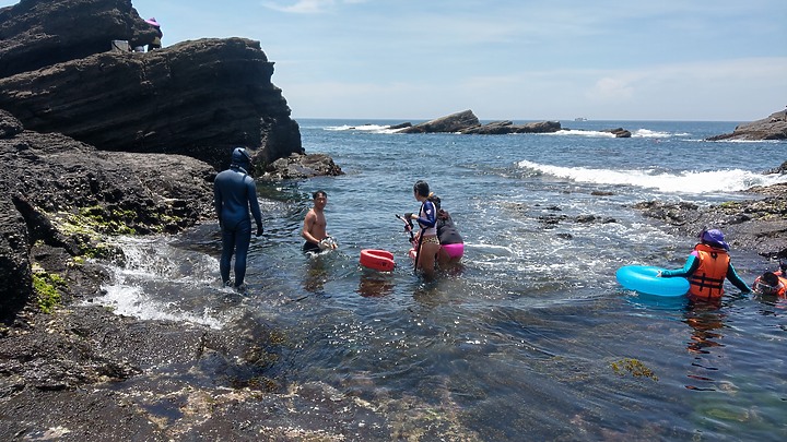 4K 美麗東北角海岸浮潛野炊