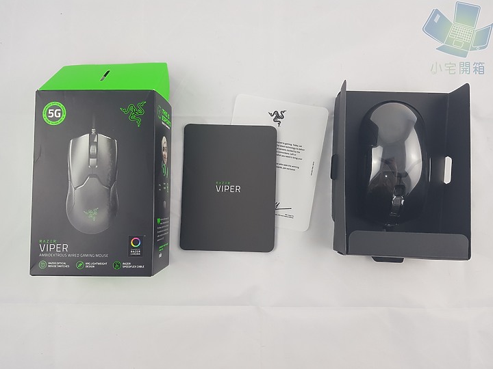 【小宅開箱】Razer 雷蛇 V家大家族 Viper Mini Ultimate 一次看到爽