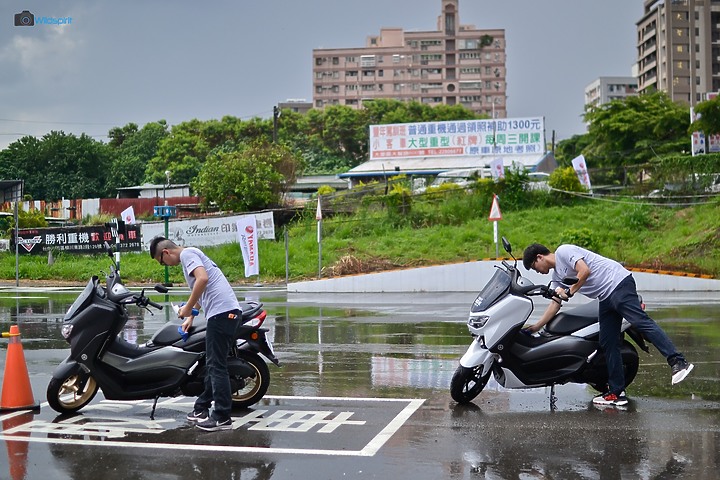 中區NMAX試乘會 = 就我這梯遇到雨? 囧 =