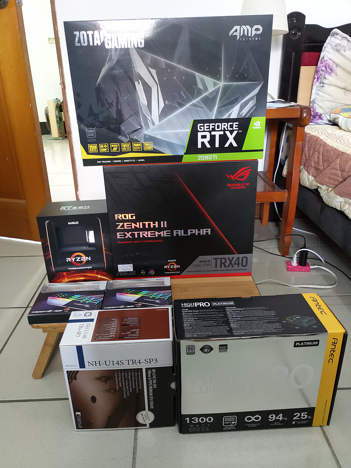 [分享] AMD Ryzen TR 3990x 空冷開 PBO / XFR 調校