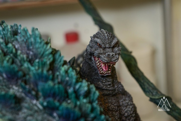 Marvix.F Model Studio 匠心之作 - T's Facto GODZILLA vs BIOLLANTE (哥吉拉vs碧奧蘭蒂)
