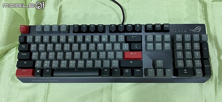 入門鍵鼠信仰 ROG STRIX Scope PBT IMPACT II 簡單開箱