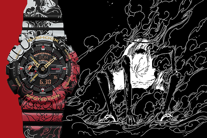 經典尬經典！G-SHOCK《七龍珠》/《ONE PIECE》GA-110聯名款揭曉