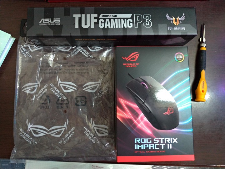 ROG Strix Impact II  使用小心得