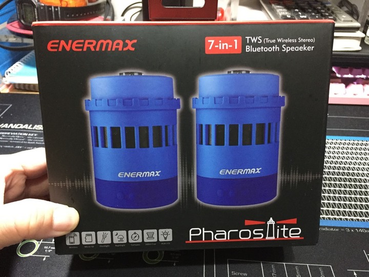 ENERMAX Pharoslite EAS05 法老燈七合一功能藍芽喇叭