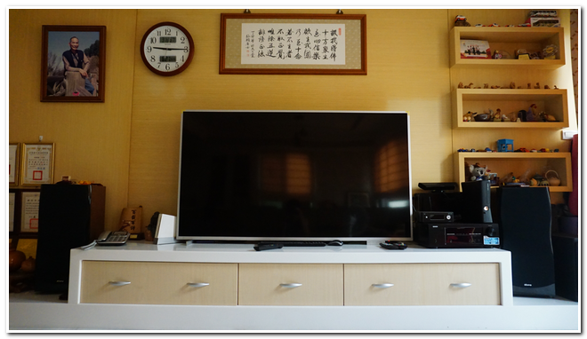 我的小p[Panasonic TH-55CX700W] 長大了 !!!!  大P [Philips 70PUH7374] 開心分享~~