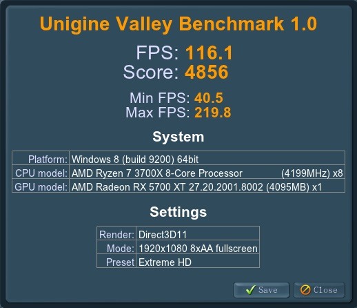 AMD R7-3700X+AMD RX5700XT與INTEL I7-10700+NVIDIA RTX2070 效能比較