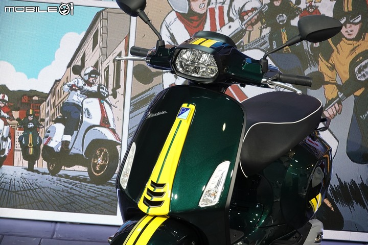 【採訪】Vespa Sprint 150 Racing 60's 特仕版台灣上市｜傳承 60 年代賽車精神