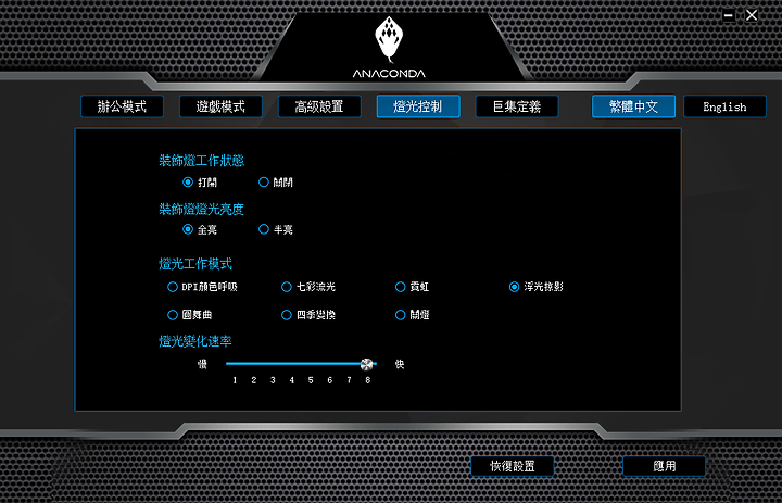 「小亞開箱」ANACOMDA巨蟒 BLACKHOLE 黑洞 RGB電競滑鼠