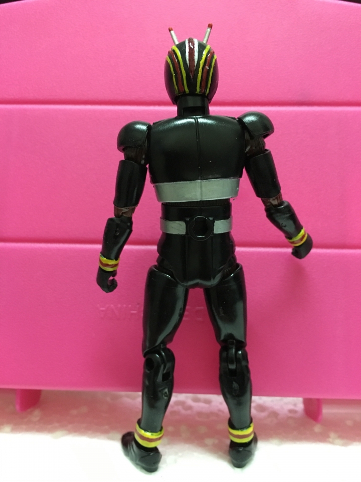 終於攪掂呢隻前面跨啦啦（bandai 上色）後面小喇叭(自己補色）（仲要D手型唔記得上光油）嘅Black 喇