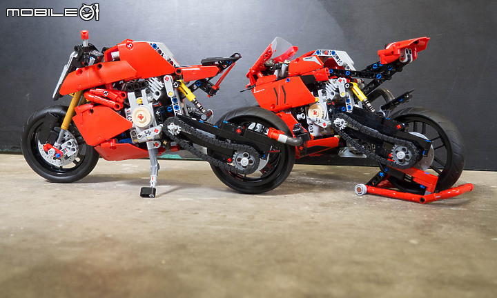 我把LEGO Ducati Panigale 改造成 Ducati Diavel 了
