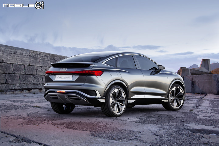 【海外情報】Audi Q4 Sportback e-tron Concept 嶄新四環純電休旅登場!