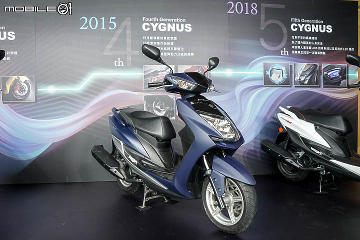 【採訪】YAMAHA 全新水冷 125 機種 Cygnus Gryphus UBS / ABS 正式發表!