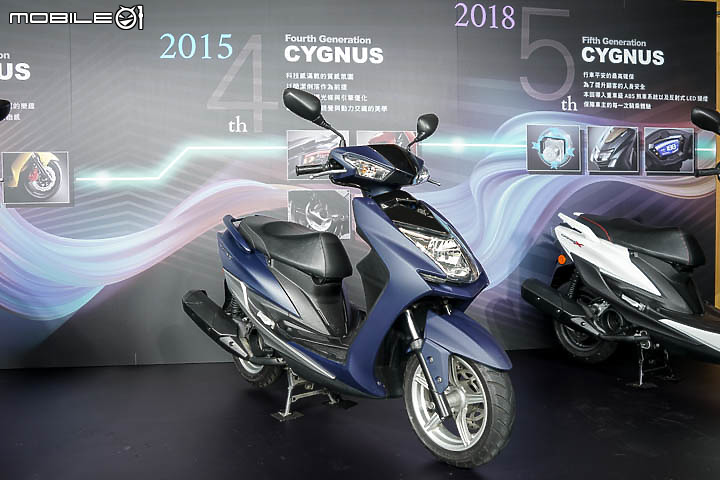 【採訪】YAMAHA 全新水冷 125 機種 Cygnus Gryphus UBS / ABS 正式發表！